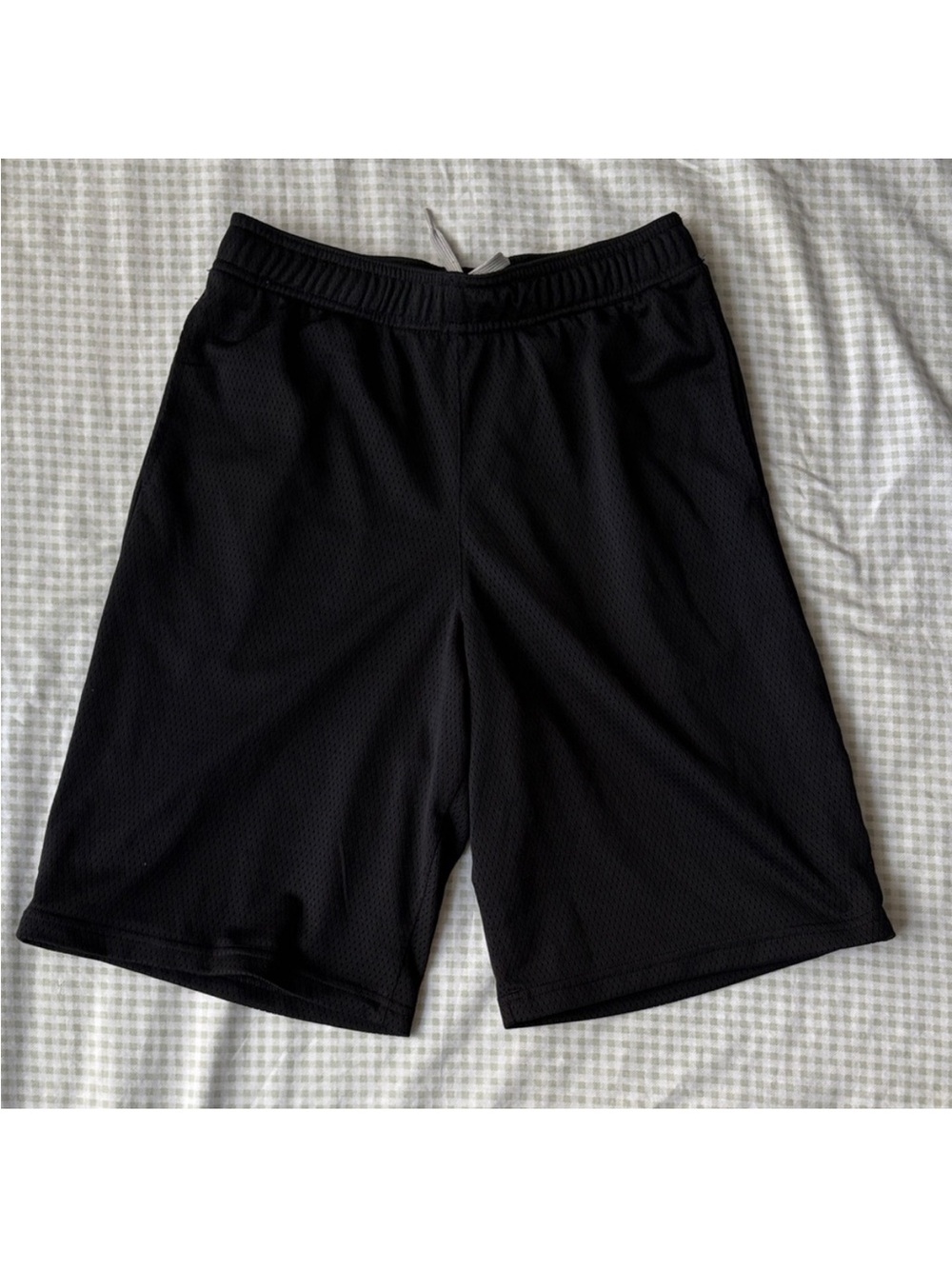 Champion Athletic Shorts Black Boys Large 12-14 Gym Basketball Workout